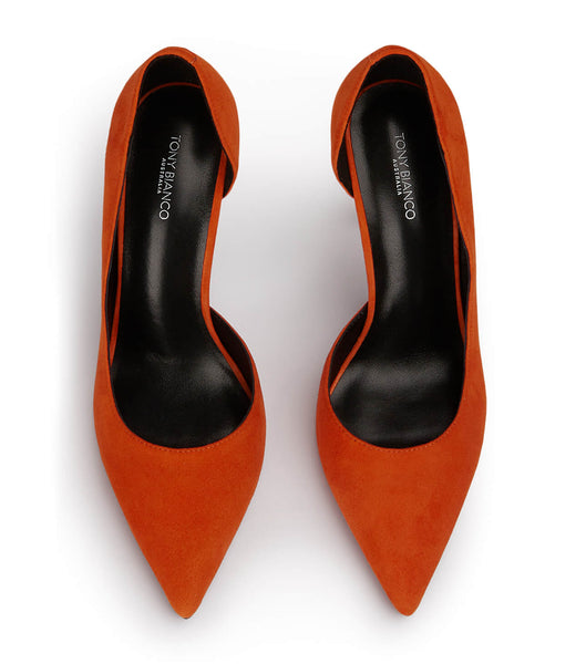 Tony Bianco Alyx Aperol Ruskind 10.5cm Court Sko Orange | DKNEJ30387