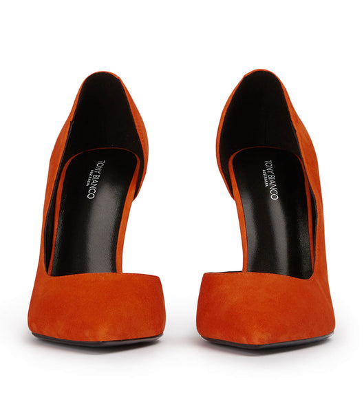 Tony Bianco Alyx Aperol Ruskind 10.5cm Court Sko Orange | DKNEJ30387