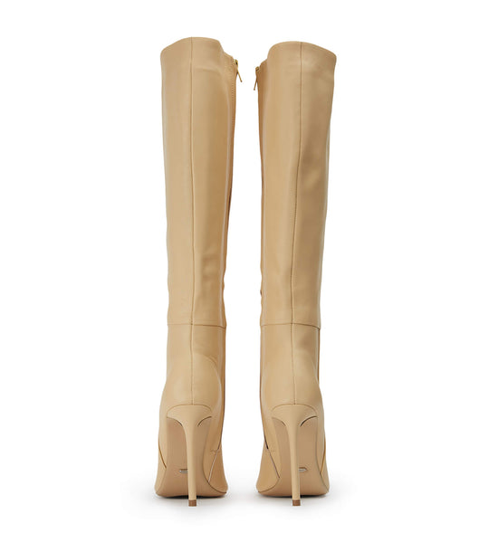 Tony Bianco Apollo Butter Nappa 10.5cm Mid Calf Støvler Beige | DKJZR65509