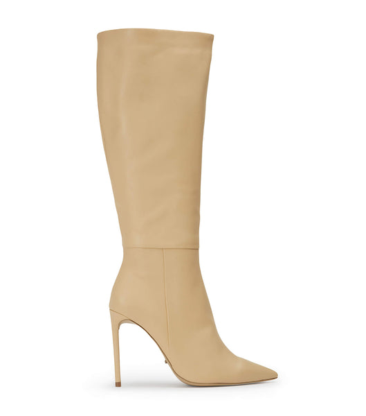 Tony Bianco Apollo Butter Nappa 10.5cm Mid Calf Støvler Beige | DKJZR65509