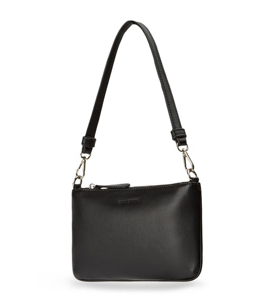 Tony Bianco Banjo Black Læder Shoulder Bag Accessories Sort | ADKWC30394