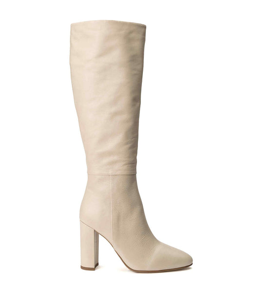 Tony Bianco Bellez Vanilla Venice 9.5cm Mid Calf Støvler Lysegul | SDKVO46129