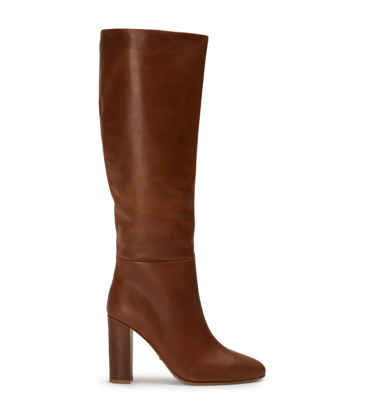 Tony Bianco Boss Cognac 9.5cm Mid Calf Støvler Brune | DKIIZ85332