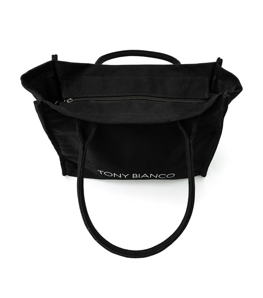 Tony Bianco Claire Black Tote Bag Accessories Sort | DKJBT25397