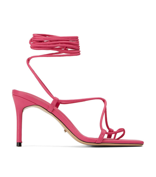 Tony Bianco Clarity Acid Pink 8.5cm Strappy hæle Lyserød | DKIIZ97046