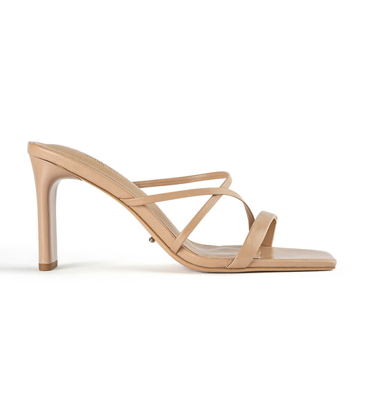 Tony Bianco Classic Skin Nappa 8.5cm Strappy hæle Hudfarvet | XDKBH45748