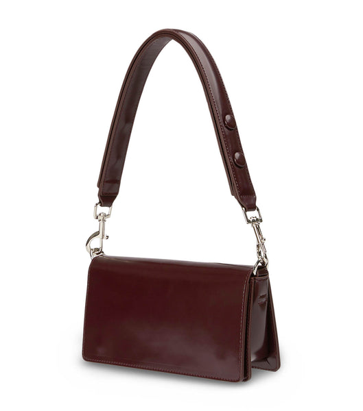 Tony Bianco Clove Vino Hi Shine Shoulder Bag Accessories Rød | MDKFT45725