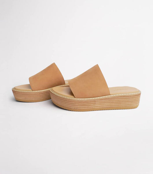 Tony Bianco Elke Caramel 4.5cm Badesandaler Beige | QDKUV69045