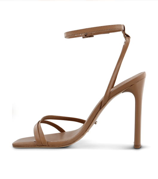 Tony Bianco Fiance Skin Capretto 11cm Strappy hæle Hudfarvet | DKQCS86082