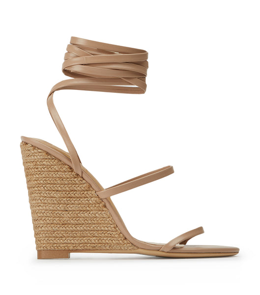 Tony Bianco Gabriella Skin Capretto 11cm Strappy hæle Hudfarvet | DKQAV72436