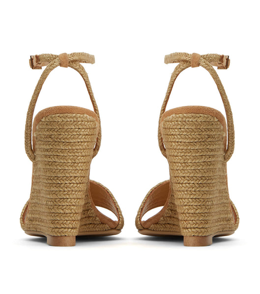 Tony Bianco Gizmo Honey Jute 11cm Kilehæl Sko Orange | DKXMI12524