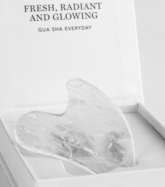 Tony Bianco Gua Sha White Crystal Accessories Hvide | DKQAV63502