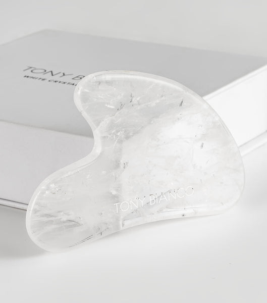 Tony Bianco Gua Sha White Crystal Accessories Hvide | DKQAV63502