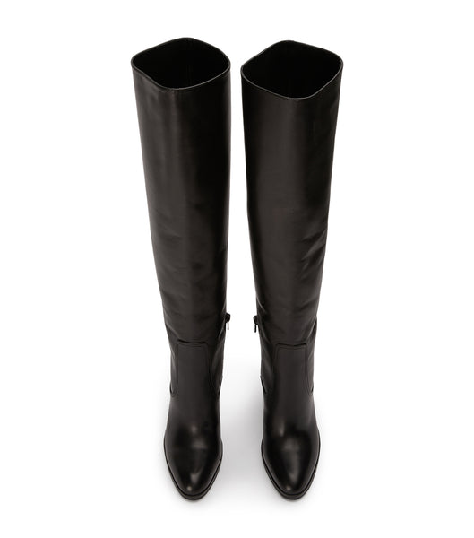 Tony Bianco Hot Black Como 10.5cm Knæhøje støvler Sort | MDKFT76997