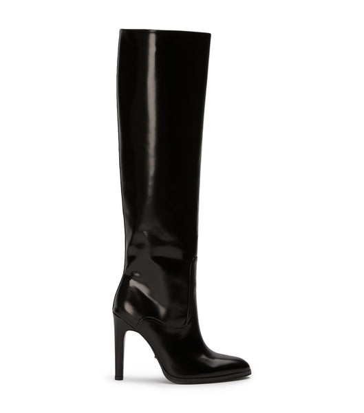 Tony Bianco Hot Black Como 10.5cm Knæhøje støvler Sort | MDKFT76997