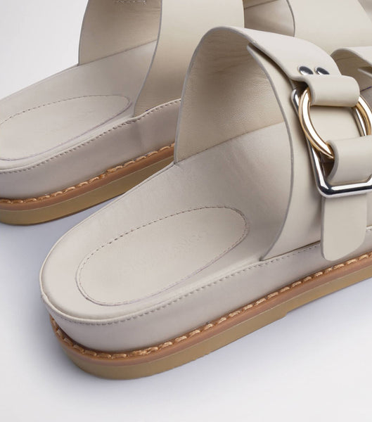 Tony Bianco Hunter Vanilla Capretto 3.5cm Sandaler Lysegul | TDKPQ13972