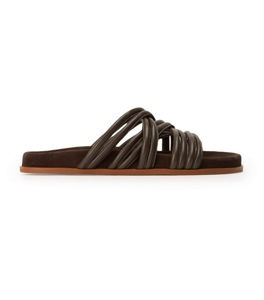 Tony Bianco Loki Chocolate Nappa Sandaler Chokolade | SDKNY62612