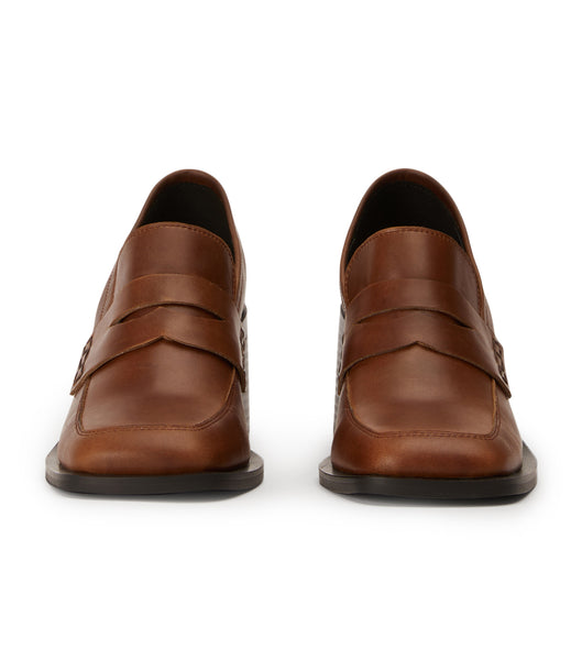 Tony Bianco Lomax Cognac 6.5cm Loafers Brune | YDKGT97384