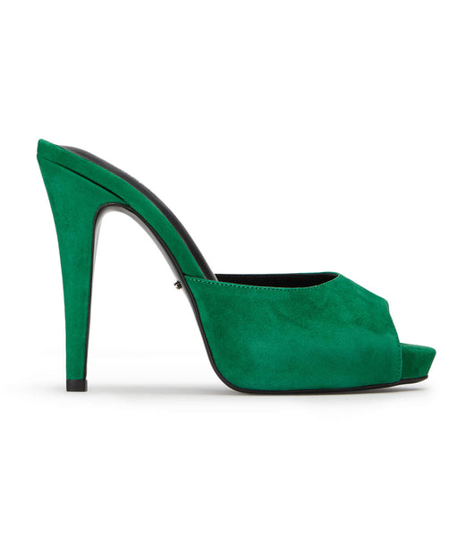 Tony Bianco Love Jade Ruskind 12cm Platform Sko Grøn | EDKVG19331