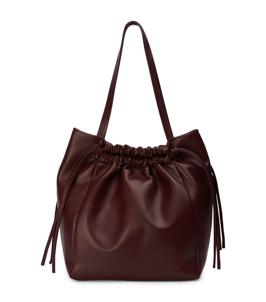 Tony Bianco Lucky Vino Læder Handbag Accessories Rød | MDKFT74514