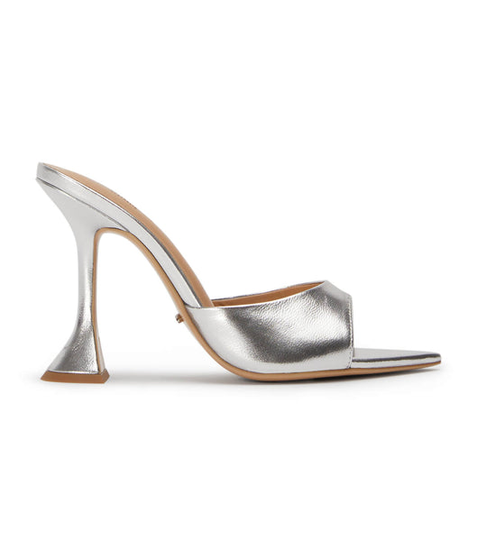 Tony Bianco Marcel Silver Nappa Metallic 10.5cm Event hæle Sølv Metal | DKZPD61465