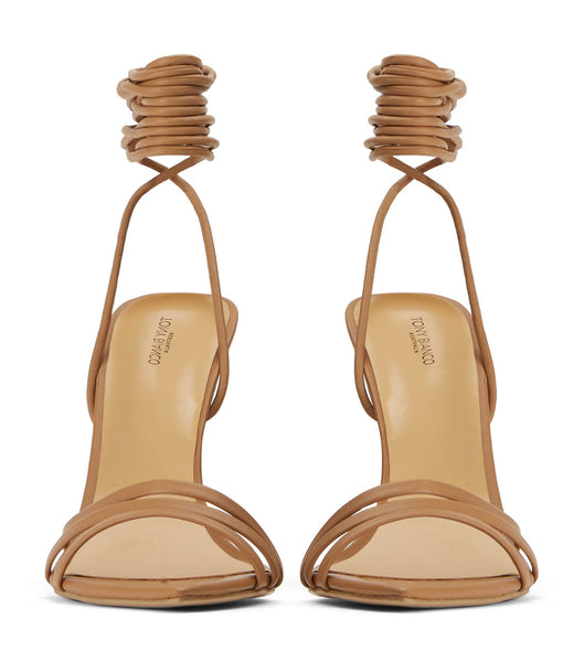 Tony Bianco Mavis Caramel Venice 10.5cm Strappy hæle Beige | ADKWC94998