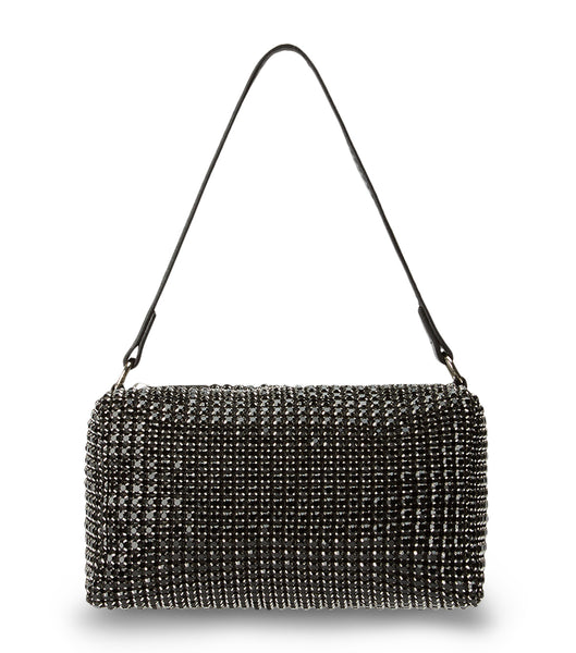 Tony Bianco Moma Black Crystal Mini Handbags Accessories Sort | DKJBT29968