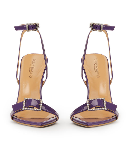 Tony Bianco Mopsy Orchid Lak 10.5cm Bling hæle Lilla | SDKVO24503