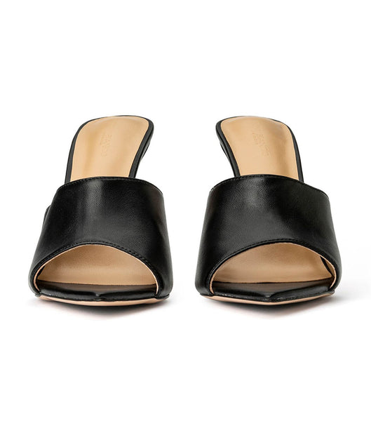 Tony Bianco Mylo Black Nappa 10.5cm Stilethæle Sort | DDKKV78248