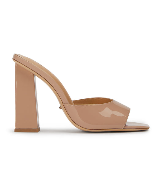 Tony Bianco Naja Coco Lak 10.5cm Event hæle Beige | SDKVO12216