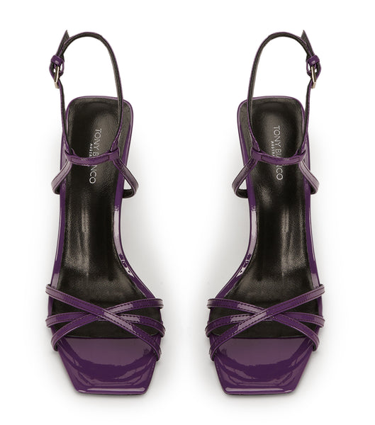 Tony Bianco Nomad Orchid Lak 10.5cm Strappy hæle Lilla | DKJBT53167