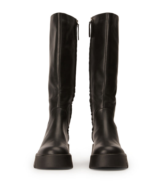 Tony Bianco Rage Black Turin 5.5cm Mid Calf Støvler Sort | TDKPQ53407