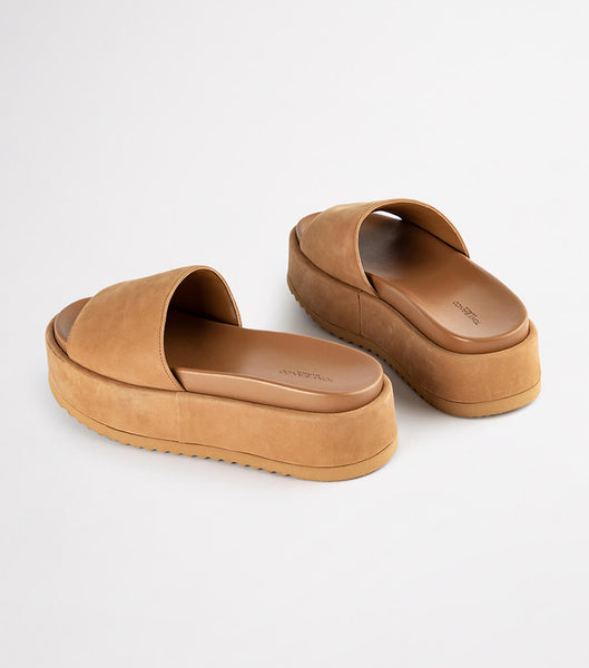 Tony Bianco Rio Caramel Phoenix 6cm Badesandaler Rød | DKJKU27624