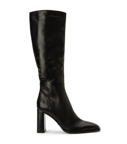 Tony Bianco Rylee Black Venice 8.5cm Mid Calf Støvler Sort | UDKND99340