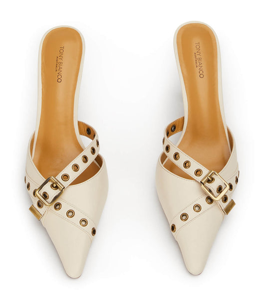 Tony Bianco Savoir Bone Venice 8cm Court Sko Beige | ADKWC29807