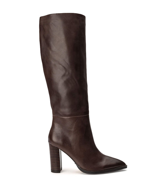 Tony Bianco Skyla Choc Como 9cm Mid Calf Støvler Chokolade | QDKUV51283