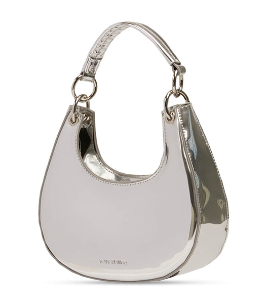 Tony Bianco Talia Silver Shine Mini Handbags Accessories Sølv | DKNZX90461