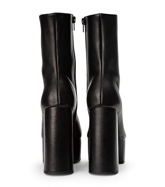 Tony Bianco Tyra Black Como 12cm Ankelstøvler Sort | BDKSO56631