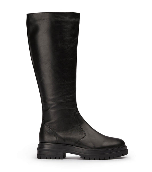 Tony Bianco Wanda Black Venice 4.5cm Mid Calf Støvler Sort | DKEGJ23423