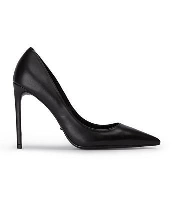 Tony Bianco Anja Black Como 10.5cm Court Sko Sort | UDKND36411