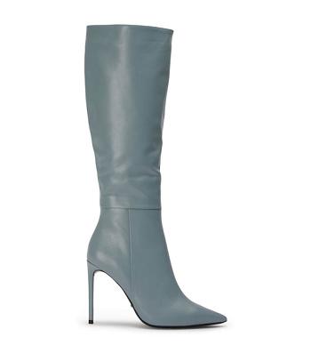 Tony Bianco Apollo Steel Nappa 10.5cm Mid Calf Støvler Grå | SDKVO74265