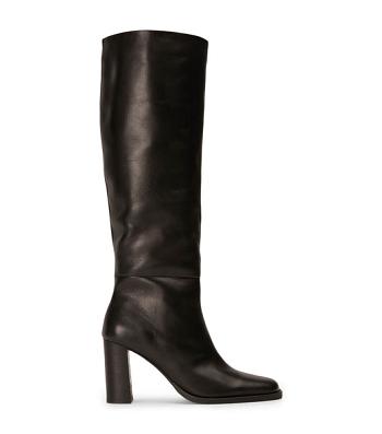 Tony Bianco Asher Black Como 8.5cm Mid Calf Støvler Sort | DKDFL54983