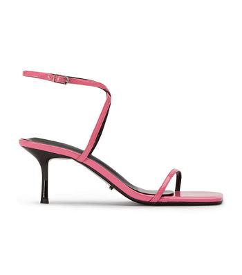 Tony Bianco Axent Flamingo Lak 6.5cm Strappy hæle Lyserød | GDKEC20365