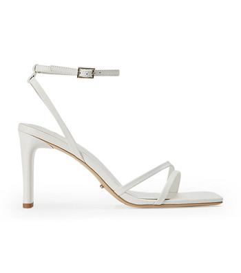 Tony Bianco Corso Milk Capretto 8.5cm Strappy hæle Hvide | GDKUC42464