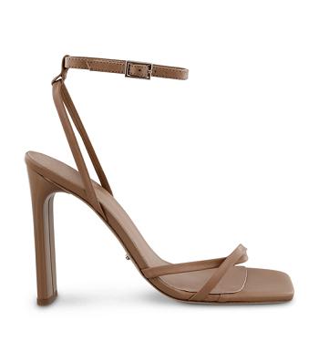 Tony Bianco Fiance Skin Capretto 11cm Strappy hæle Hudfarvet | DKQCS86082