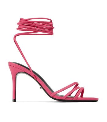 Tony Bianco Hailee Acid Pink 8.5cm Stilethæle Lyserød | DKJBT14700