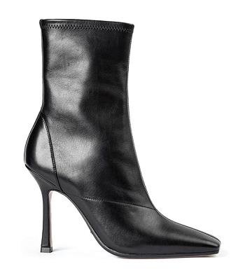 Tony Bianco Halsey Black Como 10.5cm Støvler med Hæl Sort | DKNEJ37430