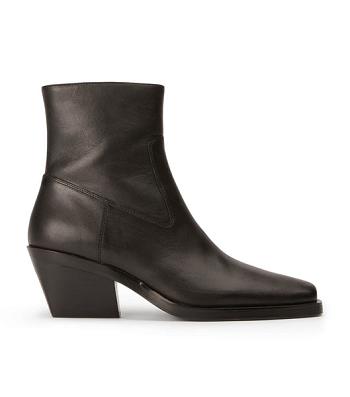 Tony Bianco Kamilla Black Como 6cm Ankelstøvler Sort | XDKBH12988