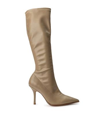 Tony Bianco Knight Piazza Venezia 9.5cm Mid Calf Støvler Gul | TDKPQ66499