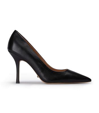 Tony Bianco Kysaia Black Como 9.5cm Court Sko Sort | DKXMI37650